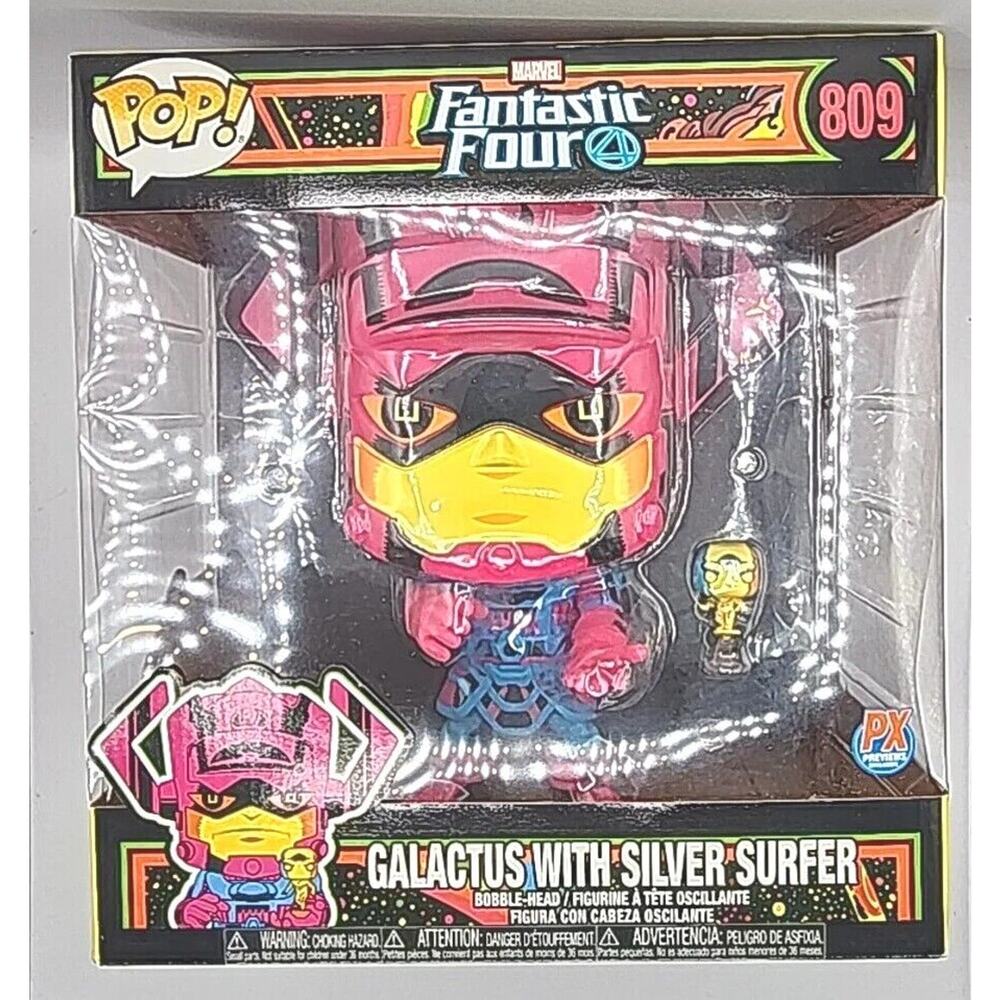 Funko Pop! Marvel Fantastic Four Galactus with Silver Surfer #809‎ TSB